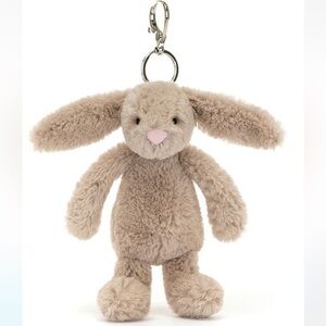 Jellycat Bashful Beige Bunny Bag Charm